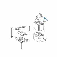 OEM 2008 Lexus GS460 Wire, Engine, NO.2 Diagram - 82122-30850