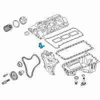 OEM 2013 BMW X3 Timing Chain Tensioner Diagram - 11-41-7-618-943