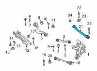 OEM 2022 BMW X5 Steering Arm With Rubber Bus Diagram - 33-30-6-878-029