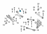 OEM 2012 BMW 750i HEXAGON NUT WITH COLLAR Diagram - 31-10-6-890-194