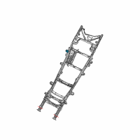 OEM 2008 Chrysler Aspen Bracket-Body Mount Diagram - 52021549AE