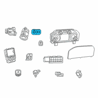 OEM 2020 Ram 3500 Headlamp Diagram - 68156061AD