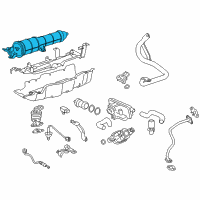 OEM 2018 Honda HR-V Canister Set Diagram - 17011-T7X-A01