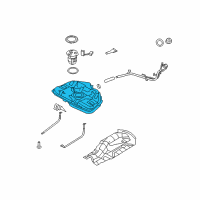 OEM 2012 Lincoln MKZ Fuel Tank Diagram - CE5Z-9002-BR