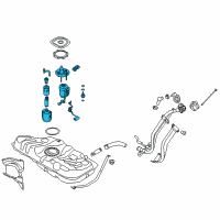 OEM 2014 Kia Forte Fuel Pump Complete Diagram - 31110A5500