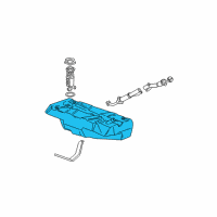 OEM 1997 Buick Park Avenue Fuel Tank Diagram - 25634462