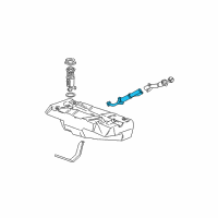 OEM Buick Riviera Hose Asm-Fuel Tank Filler & Vent Diagram - 25648231