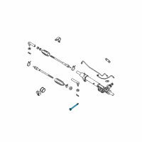 OEM Nissan Pathfinder Armada Bolt Diagram - 54459-7S000