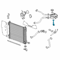 OEM 2010 Cadillac SRX Level Indicator Diagram - 13271444