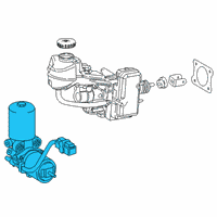 OEM 2022 Toyota Prius AWD-e ABS Pump Assembly Diagram - 47070-47090