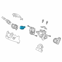 OEM Honda Switch Assembly, Wiper Diagram - 35256-T0A-S01