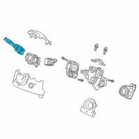 OEM 2012 Honda CR-V Switch, Lighting & Turn Diagram - 35255-TR0-A02