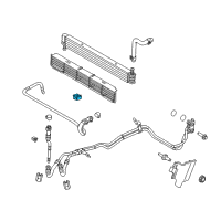 OEM Ford F-150 Inlet Tube Clip Diagram - 9L3Z-7N291-A