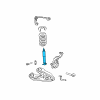 OEM 2006 Lincoln Navigator Strut Diagram - 6L7Z-18124-BC