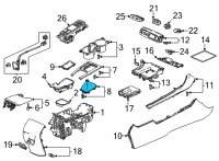 OEM Honda Civic BOOT ASSY- *NH167L* Diagram - 83443-T20-A21ZA