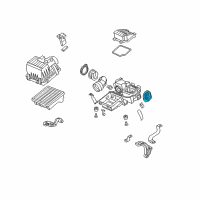 OEM 2013 Honda Fit Tube, Air Inlet Diagram - 17243-RP3-A00