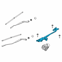 OEM 2021 Lincoln Aviator Front Transmission Diagram - LC5Z-17566-A