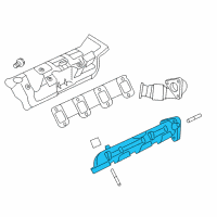 OEM 2013 Ford F-250 Super Duty Manifold Diagram - DC3Z-9431-A