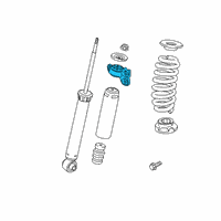 OEM 2020 Buick Regal TourX Strut Mount Diagram - 84536419