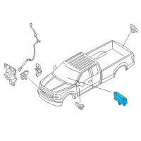 OEM Ford F-150 Control Module Diagram - GL3Z-19H405-E