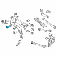 OEM 2020 BMW 530e Rubber Mounting Front Diagram - 33-30-6-885-928