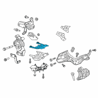 OEM 2022 Jeep Grand Wagoneer Bracket-Transmission Mount Diagram - 68280951AD