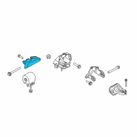 OEM 2018 Lincoln Navigator Mount Bracket Diagram - HL3Z-6030-A