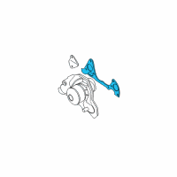 OEM 2002 Chrysler Sebring Gasket-Water Pump Diagram - MD188352