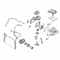 OEM Pontiac Sunfire Tube Asm-A/C Accumulator Diagram - 22638841