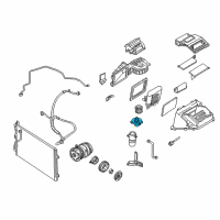 OEM 2005 Pontiac Sunfire Blower Motor Diagram - 89018229