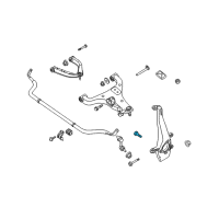 OEM Nissan Armada Bolt Diagram - 43083-ZR00A