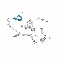 OEM Infiniti QX56 Front Left Upper Suspension Link Complete Diagram - 54525-ZQ00A