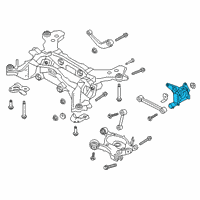 OEM 2020 Lincoln MKZ Knuckle Diagram - DG9Z-5B759-C