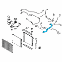 OEM 2020 BMW X6 Hose Heat Management Module Diagram - 17-12-8-689-256