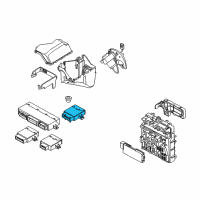 OEM 2005 BMW X3 Control Unit Ews Iv Diagram - 61-35-9-145-097