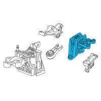 OEM 2021 Chrysler Pacifica Insulator Diagram - 68224746AD