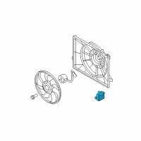 OEM 2019 Kia Optima Fan Controller Diagram - 25385E6000