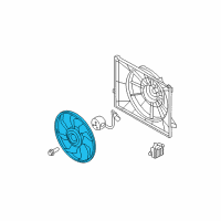 OEM 2014 Kia Cadenza Fan-Cooling Diagram - 252313R000