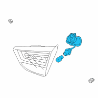 OEM 2015 Hyundai Tucson Lamp Assembly-Rear Combination Inside, RH Diagram - 92404-2S520