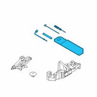 OEM 2021 Kia Telluride Tool Set-OVM Diagram - 091302P500