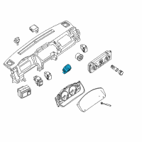 OEM Nissan NV1500 Switch Assy-Hazard Diagram - 25290-EA000