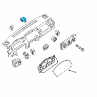 OEM 2011 Nissan Frontier Control Assembly-Key Less Diagram - 28595-9CH0A