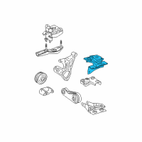 OEM 2006 Toyota Prius Insulator Diagram - 12306-21030