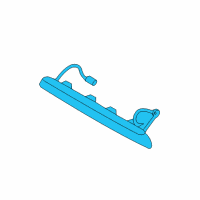 OEM 2018 Hyundai Santa Fe Lamp Assembly-High Mounted Stop Diagram - 92700-B8000