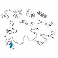 OEM 2013 Lincoln MKZ EGR Valve Diagram - DS7Z-9D475-A