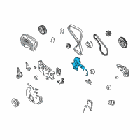 OEM 2002 Kia Optima Gasket-Front Case Diagram - 2141038200