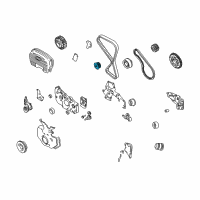 OEM 2005 Kia Optima Sprocket-Oil Pump Diagram - 2435138011