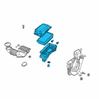 OEM Saturn Air Cleaner Assembly Diagram - 15261753