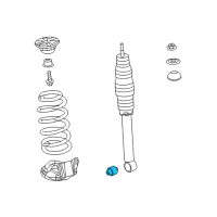 OEM Bush, Rear Shock Absorber (Lower) Diagram - 52622-TX4-A01