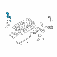 OEM 2002 Nissan Quest Fuel Tank Sending Unit Diagram - 25060-7B026